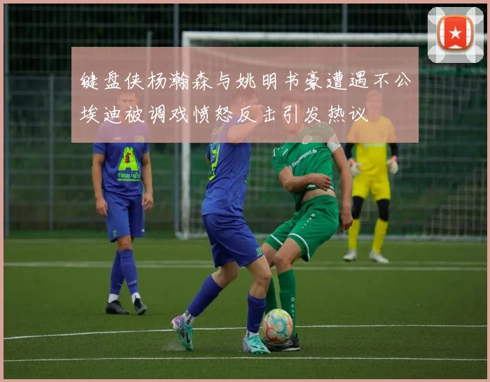 键盘侠杨瀚森与姚明书豪遭遇不公埃迪被调戏愤怒反击引发热议